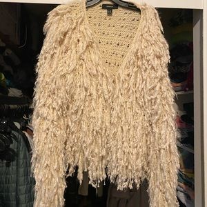 Fringe coat